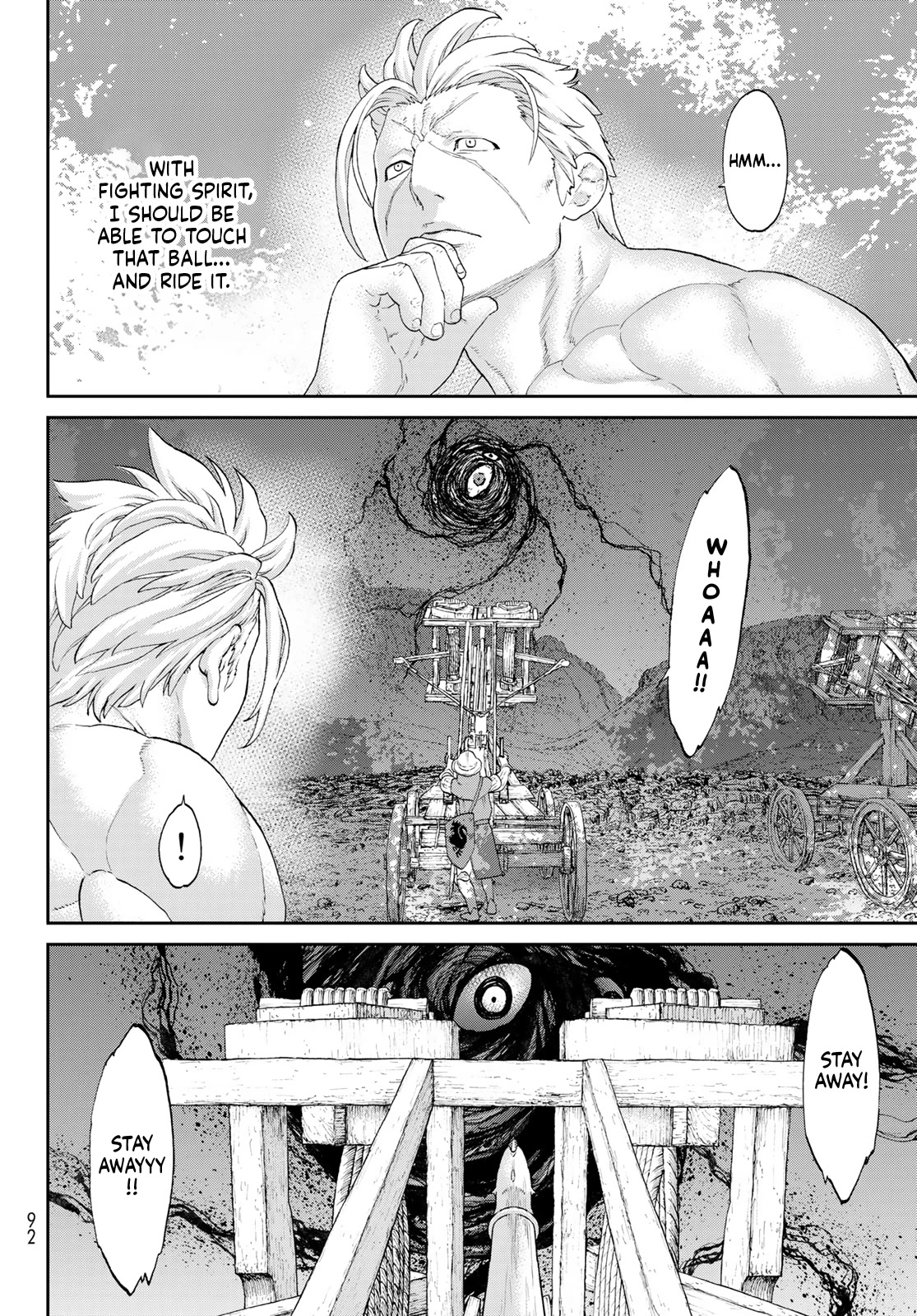 The Ride-On King Chapter 58 page 12 - Chapter 58: The President and the War God's Light