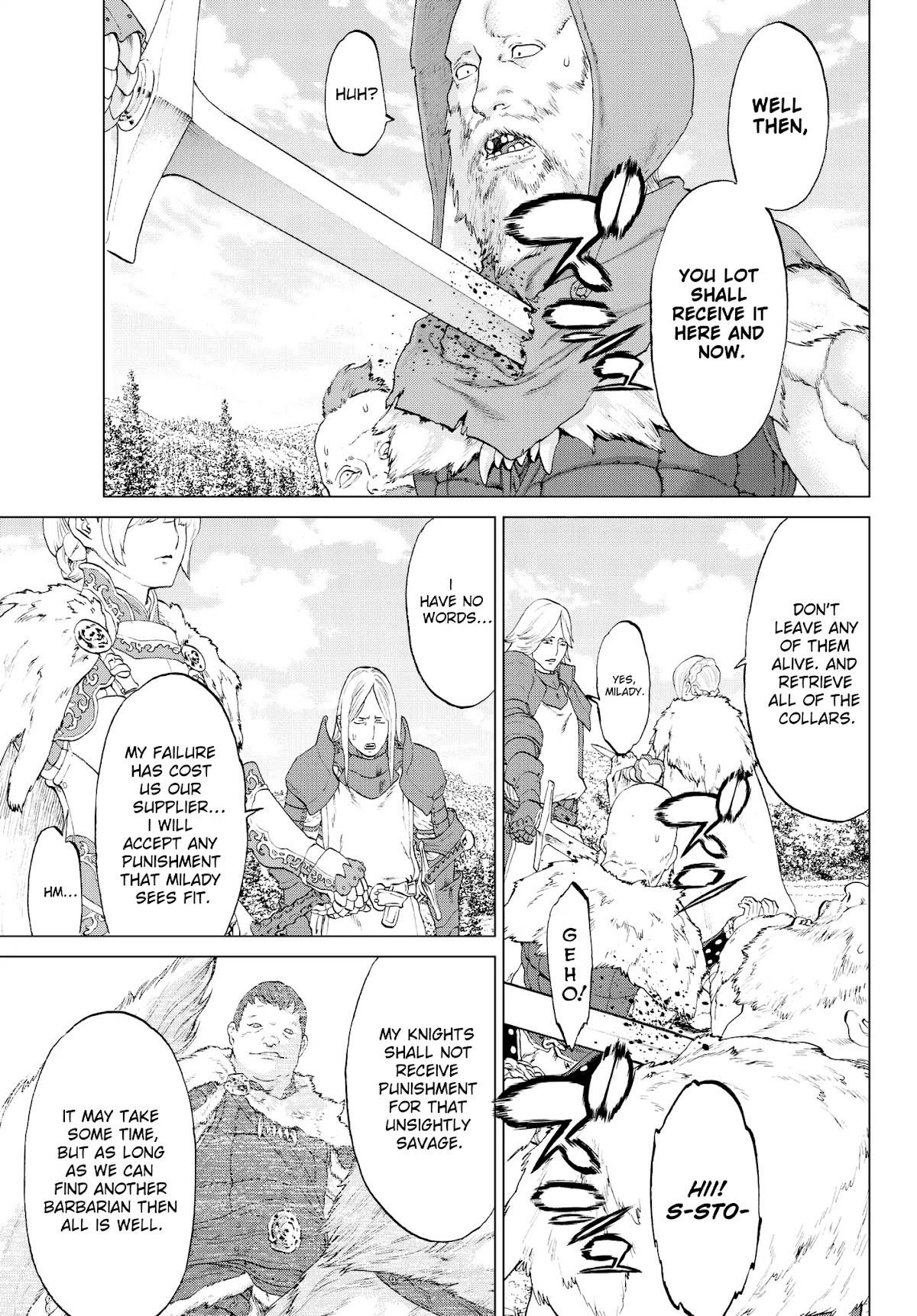 The Ride-On King Chapter 6 page 12 - Chapter 6: The President and The Queen of Garms' Children