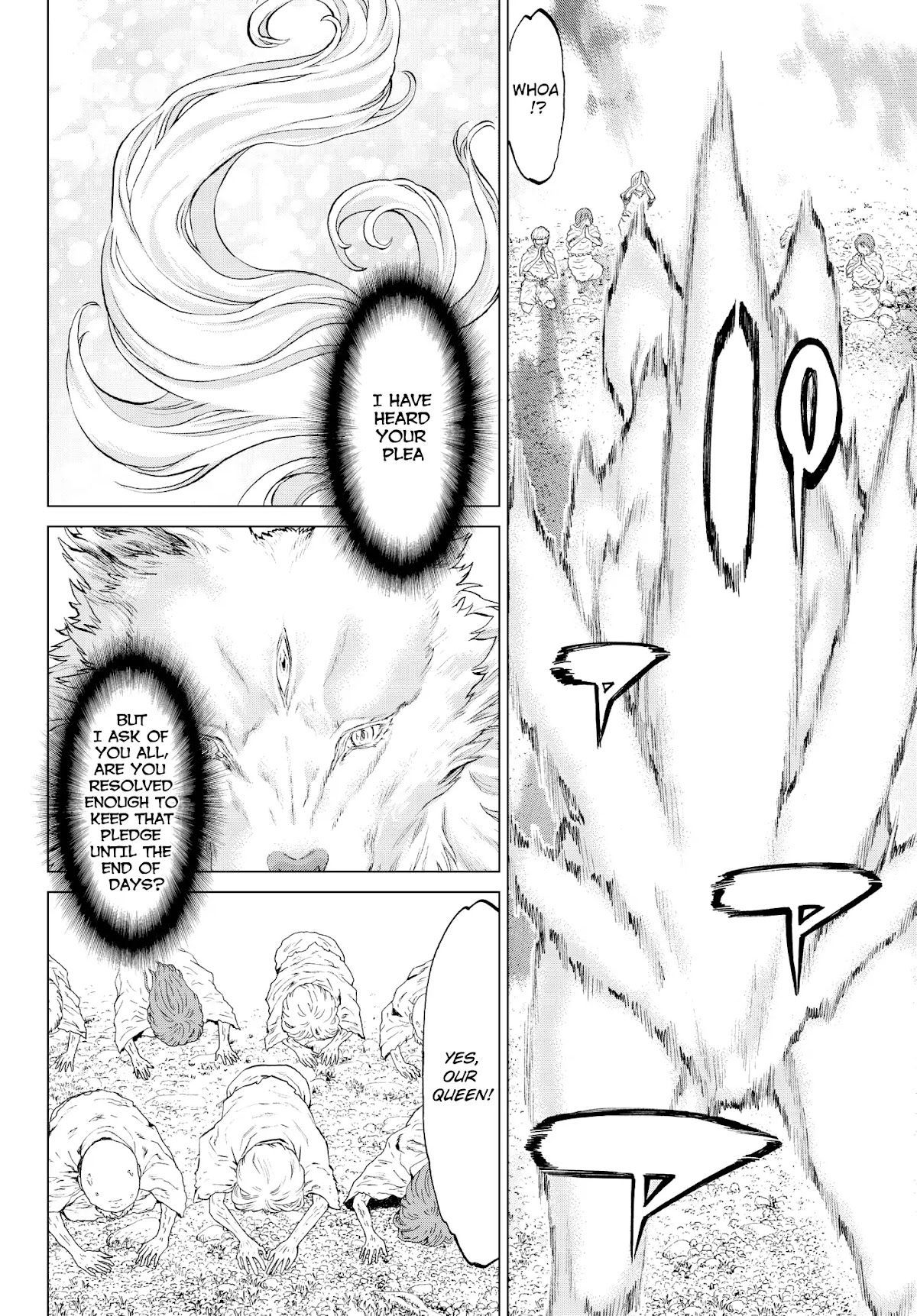 The Ride-On King Chapter 6 page 21 - Chapter 6: The President and The Queen of Garms' Children