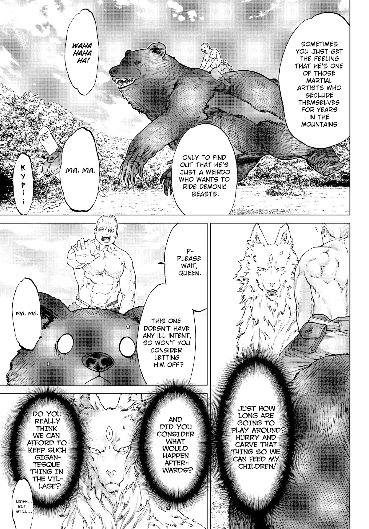 The Ride-On King Chapter 6 page 28 - Chapter 6: The President and The Queen of Garms' Children