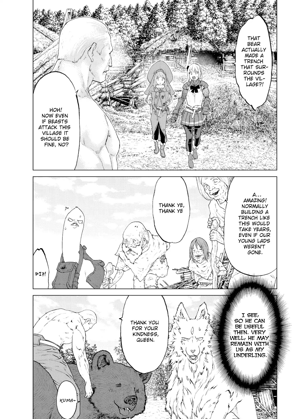 The Ride-On King Chapter 6 page 34 - Chapter 6: The President and The Queen of Garms' Children