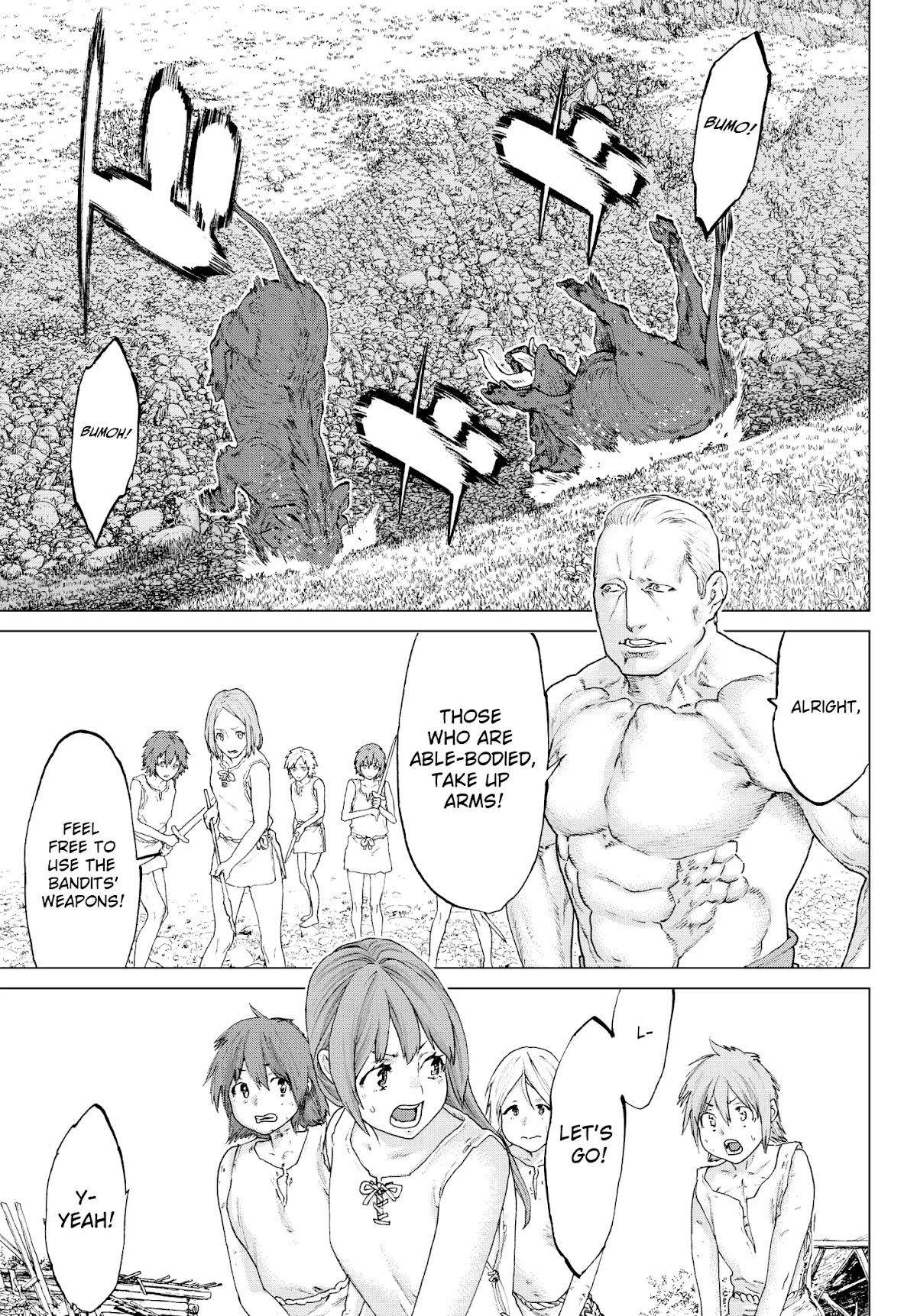 The Ride-On King Chapter 6 page 36 - Chapter 6: The President and The Queen of Garms' Children
