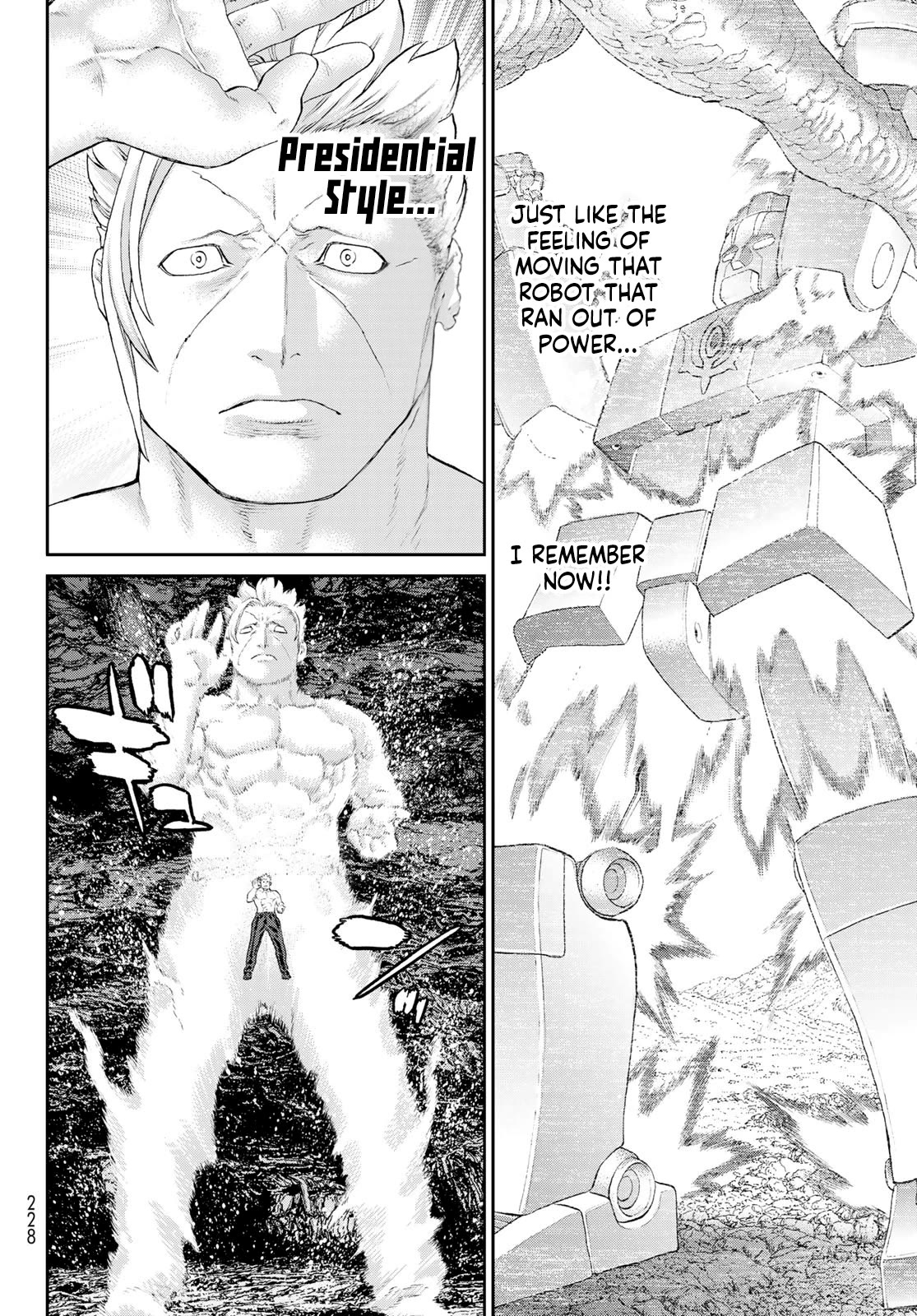 The Ride-On King Chapter 64 page 21 - Chapter 64: The President and the Fallen Dragon's Roar