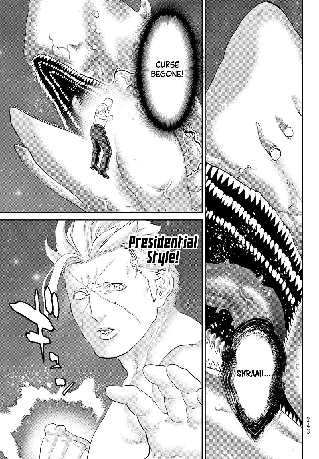 The Ride-On King Chapter 64 page 36 - Chapter 64: The President and the Fallen Dragon's Roar