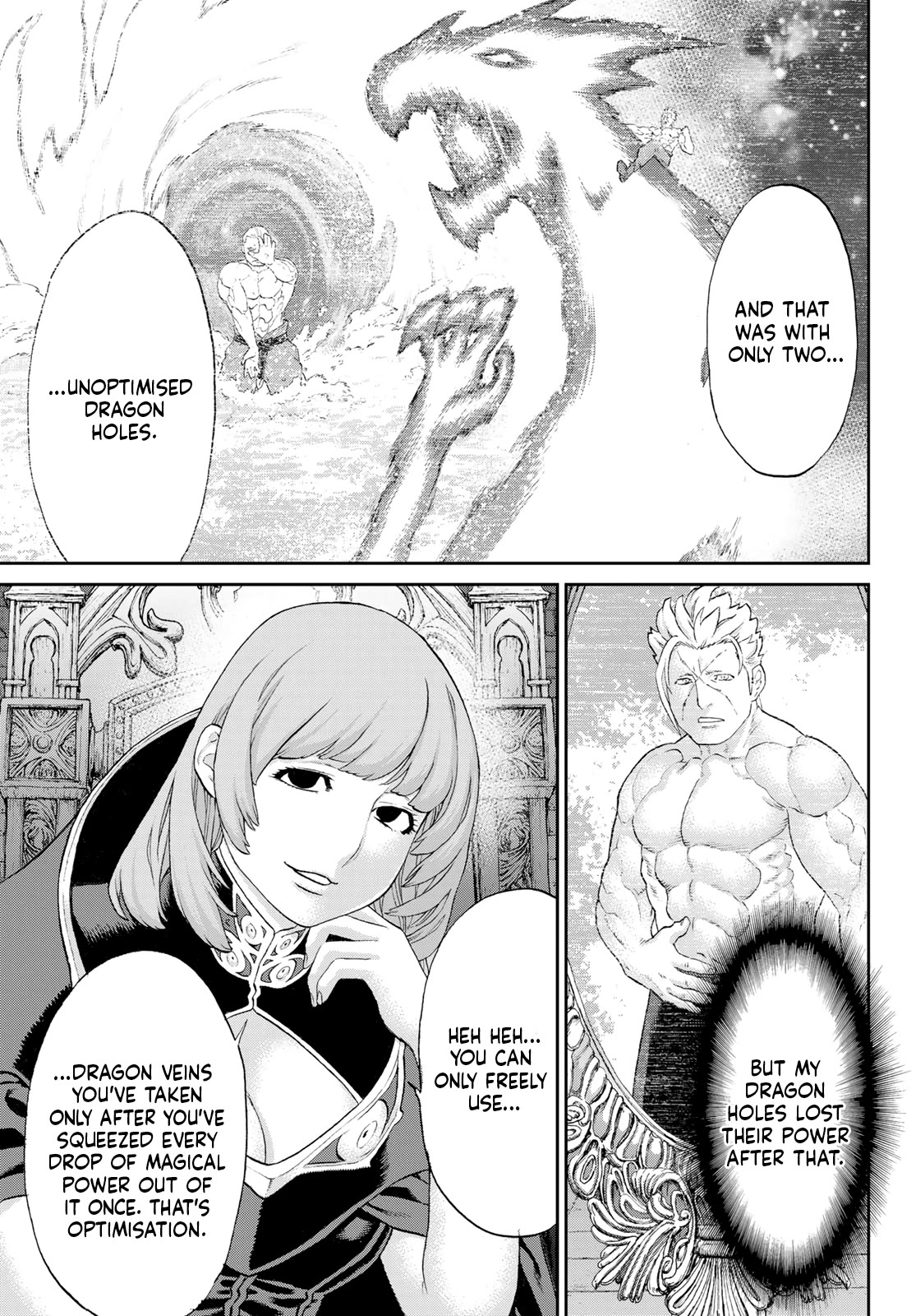 The Ride-On King Chapter 64 page 8 - Chapter 64: The President and the Fallen Dragon's Roar