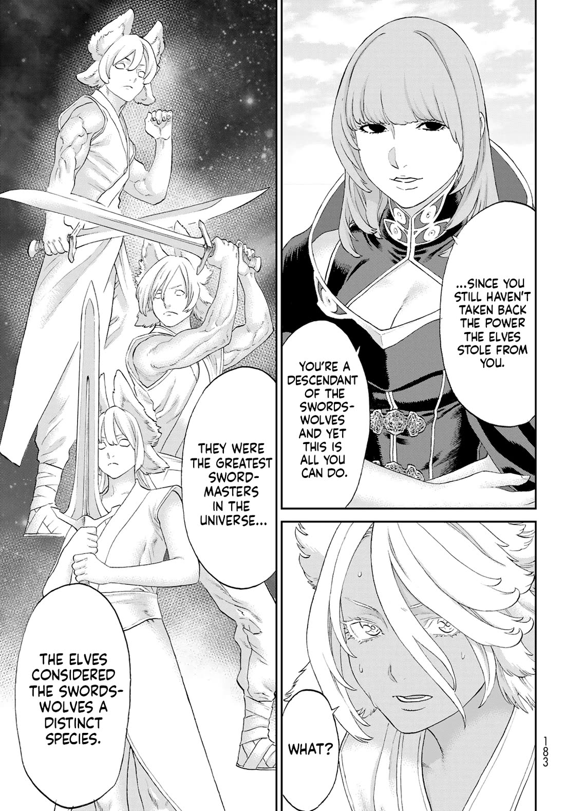 The Ride-On King Chapter 74 page 17 - Chapter 74: The President and The Swordswolf's Blade
