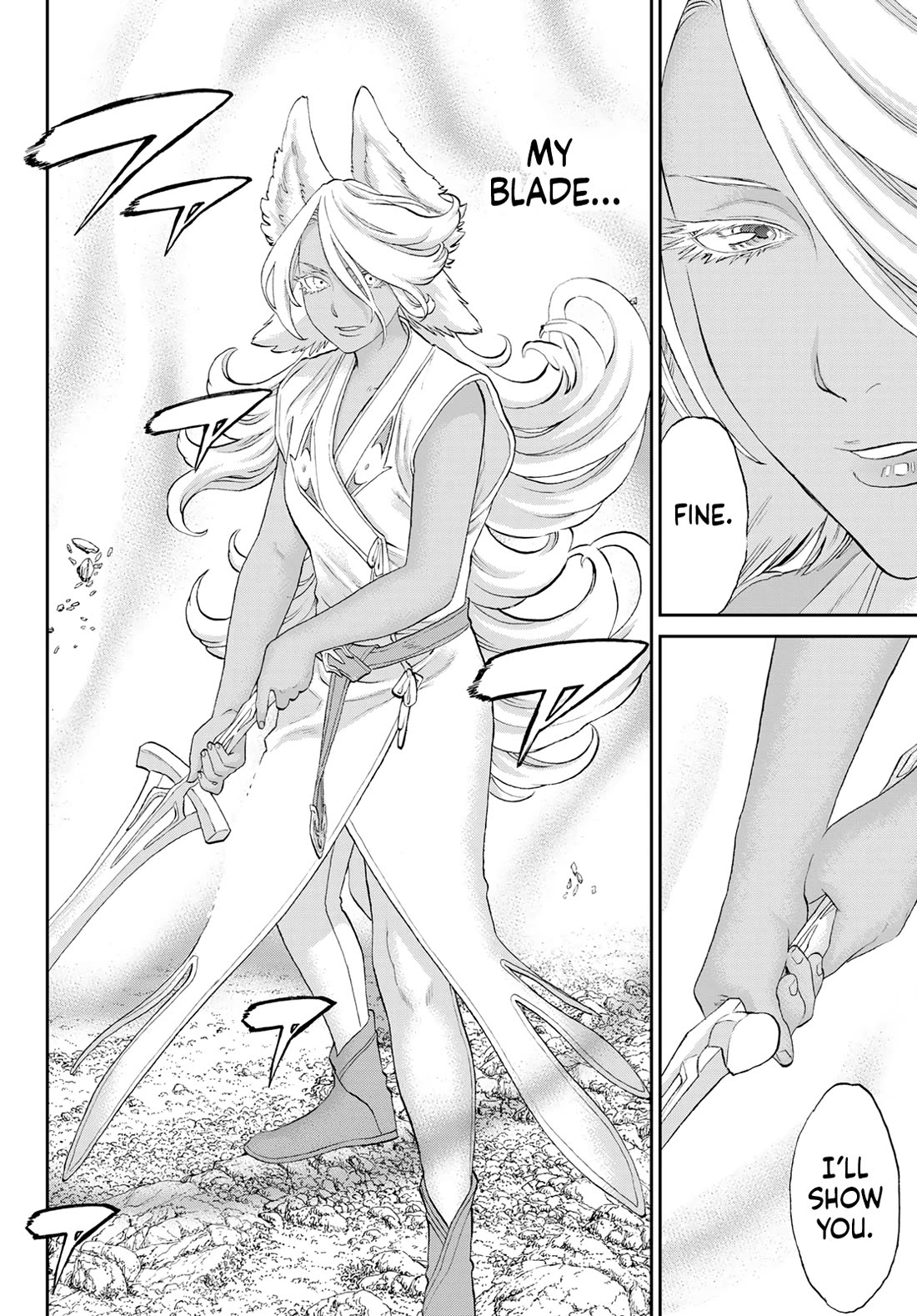 The Ride-On King Chapter 74 page 20 - Chapter 74: The President and The Swordswolf's Blade