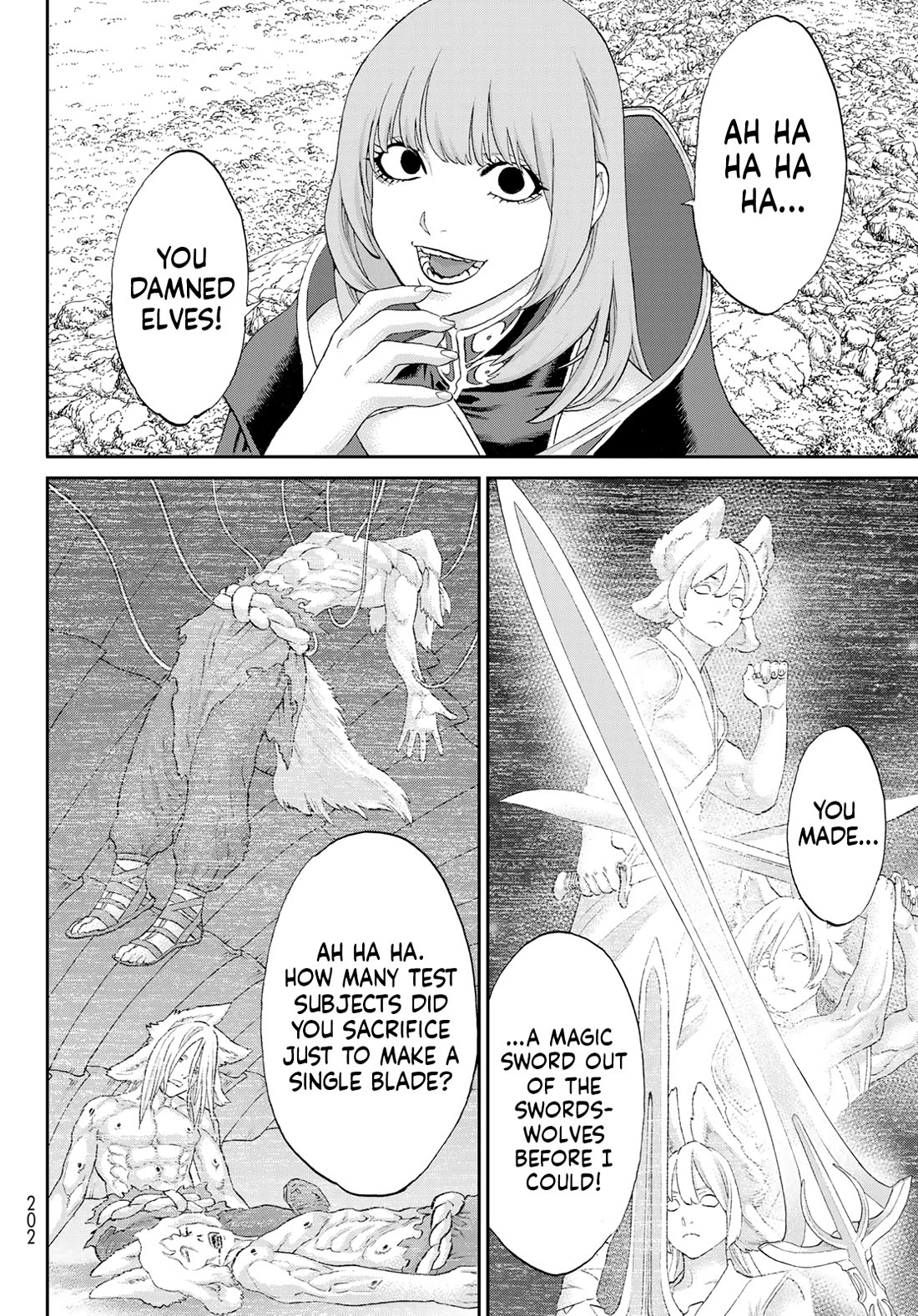 The Ride-On King Chapter 74 page 36 - Chapter 74: The President and The Swordswolf's Blade