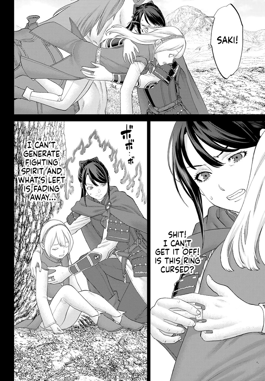 The Ride-On King Chapter 77 page 12 - Chapter 77: The President and the Black-Haired Swordswoman