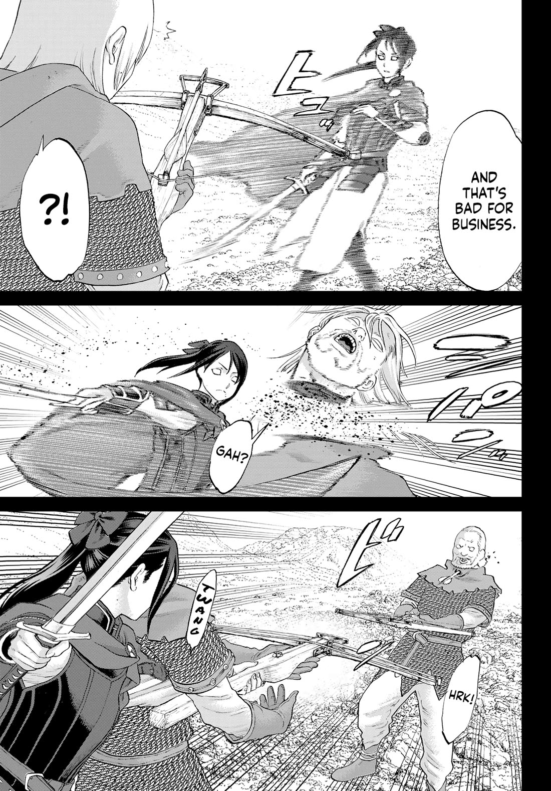 The Ride-On King Chapter 77 page 15 - Chapter 77: The President and the Black-Haired Swordswoman