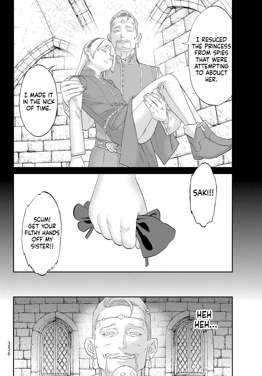The Ride-On King Chapter 77 page 36 - Chapter 77: The President and the Black-Haired Swordswoman