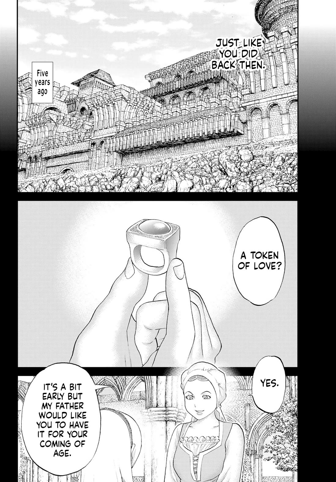 The Ride-On King Chapter 77 page 4 - Chapter 77: The President and the Black-Haired Swordswoman