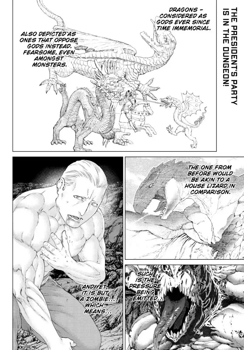 The Ride-On King Chapter 8 page 2 - Chapter 8: The President and The Fallen Dragon