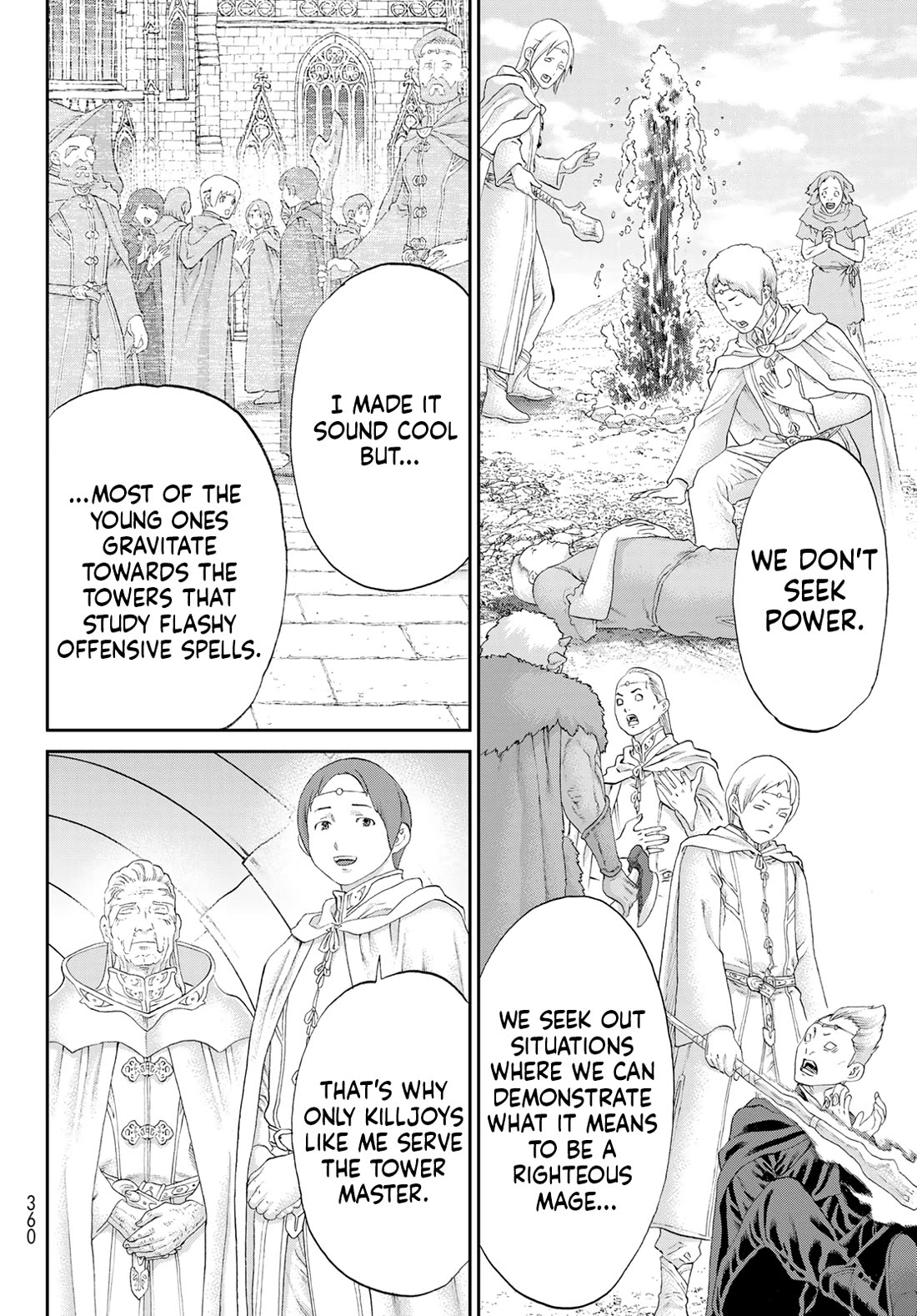 The Ride-On King Chapter 80 page 34 - Chapter 80: The President and the White Mage