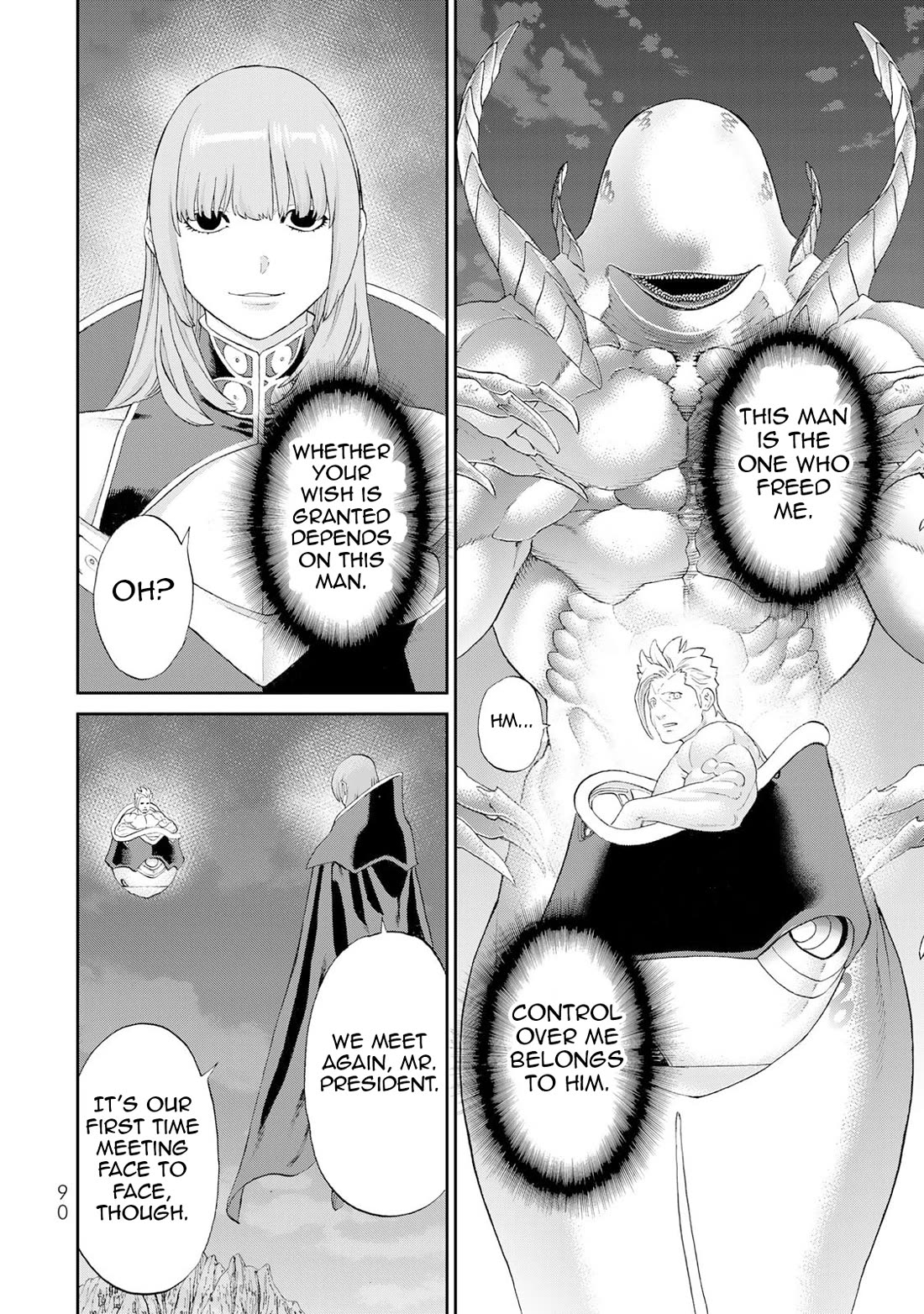 The Ride-On King Chapter 83 page 13 - Chapter 83: The President and the Dragon’s Dark Egg