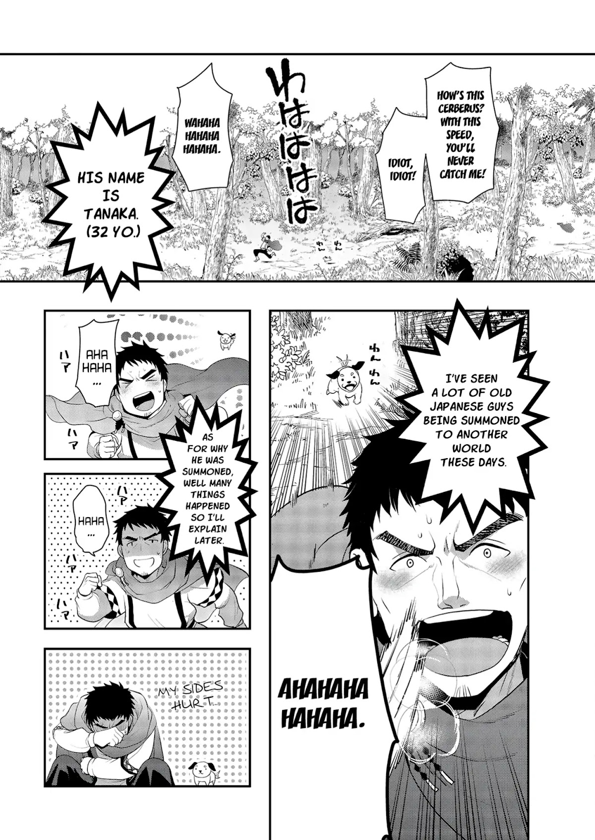 The Rise of Tanaka in Another World Chapter 1 page 3 - Chapter 1: A hard fight