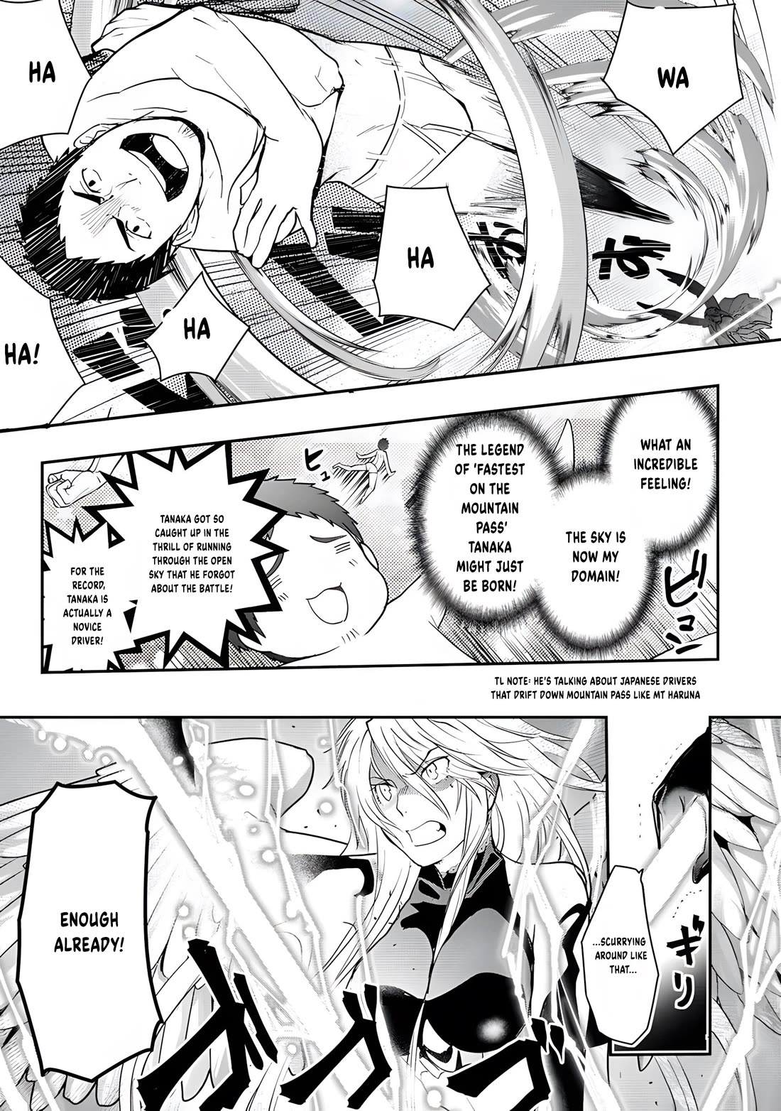 The Rise of Tanaka in Another World Chapter 15 page 4 - Chapter 15: Duel in the Azure Sky