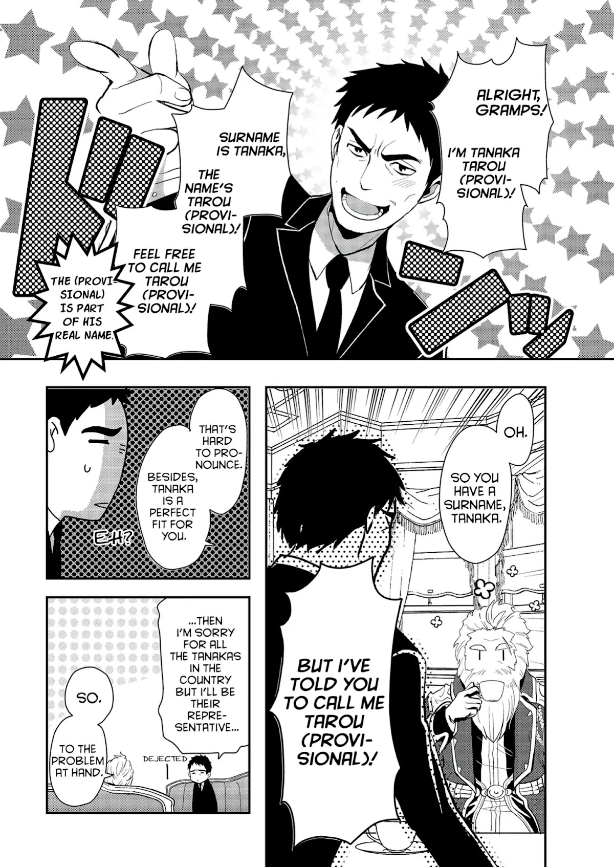 The Rise of Tanaka in Another World Chapter 2 page 4 - Chapter 2: Request