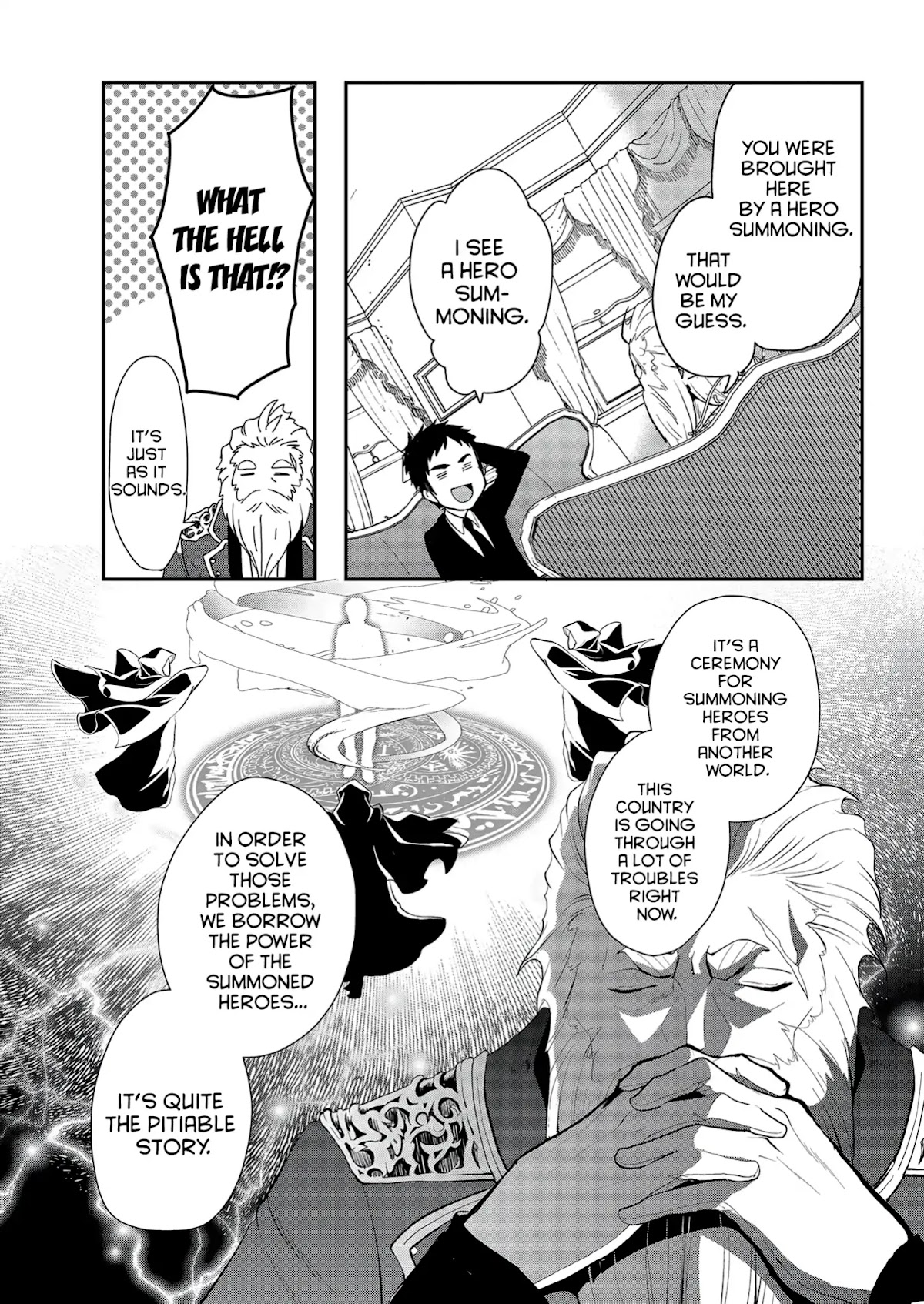The Rise of Tanaka in Another World Chapter 2 page 5 - Chapter 2: Request
