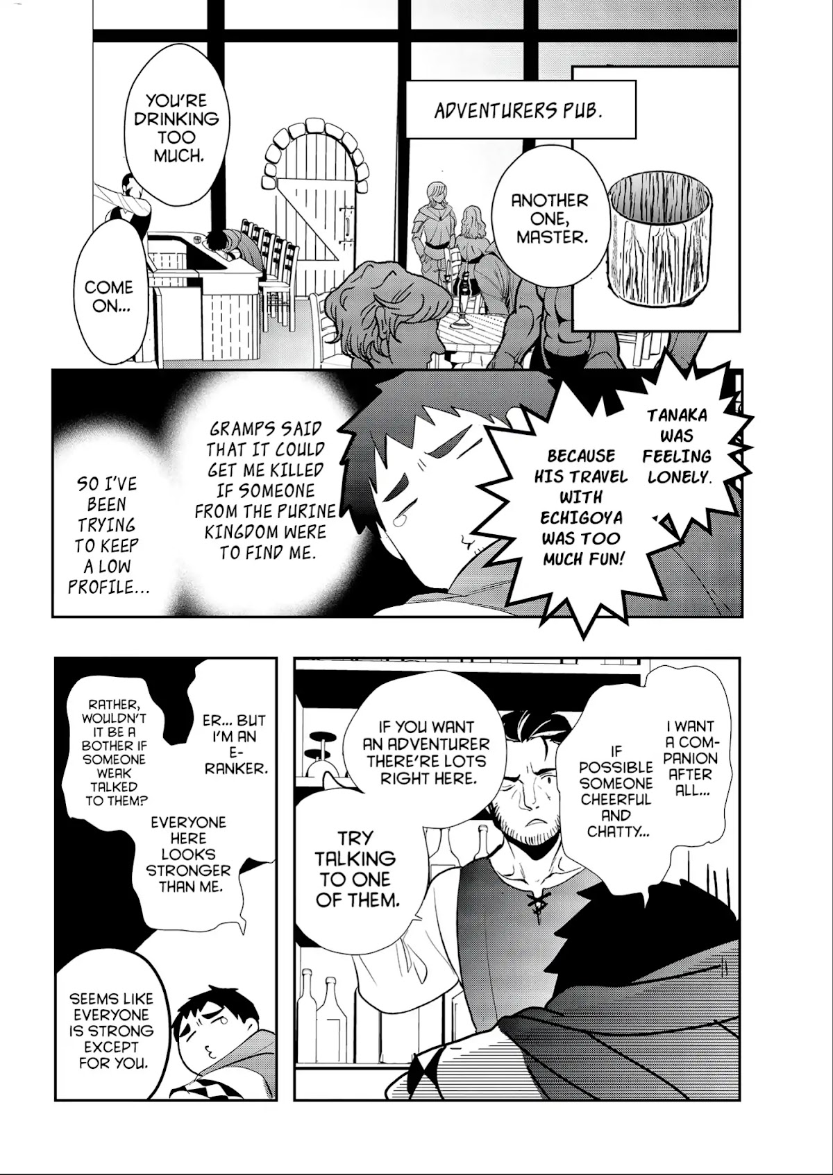 The Rise of Tanaka in Another World Chapter 3 page 4 - Chapter 3: Encounter