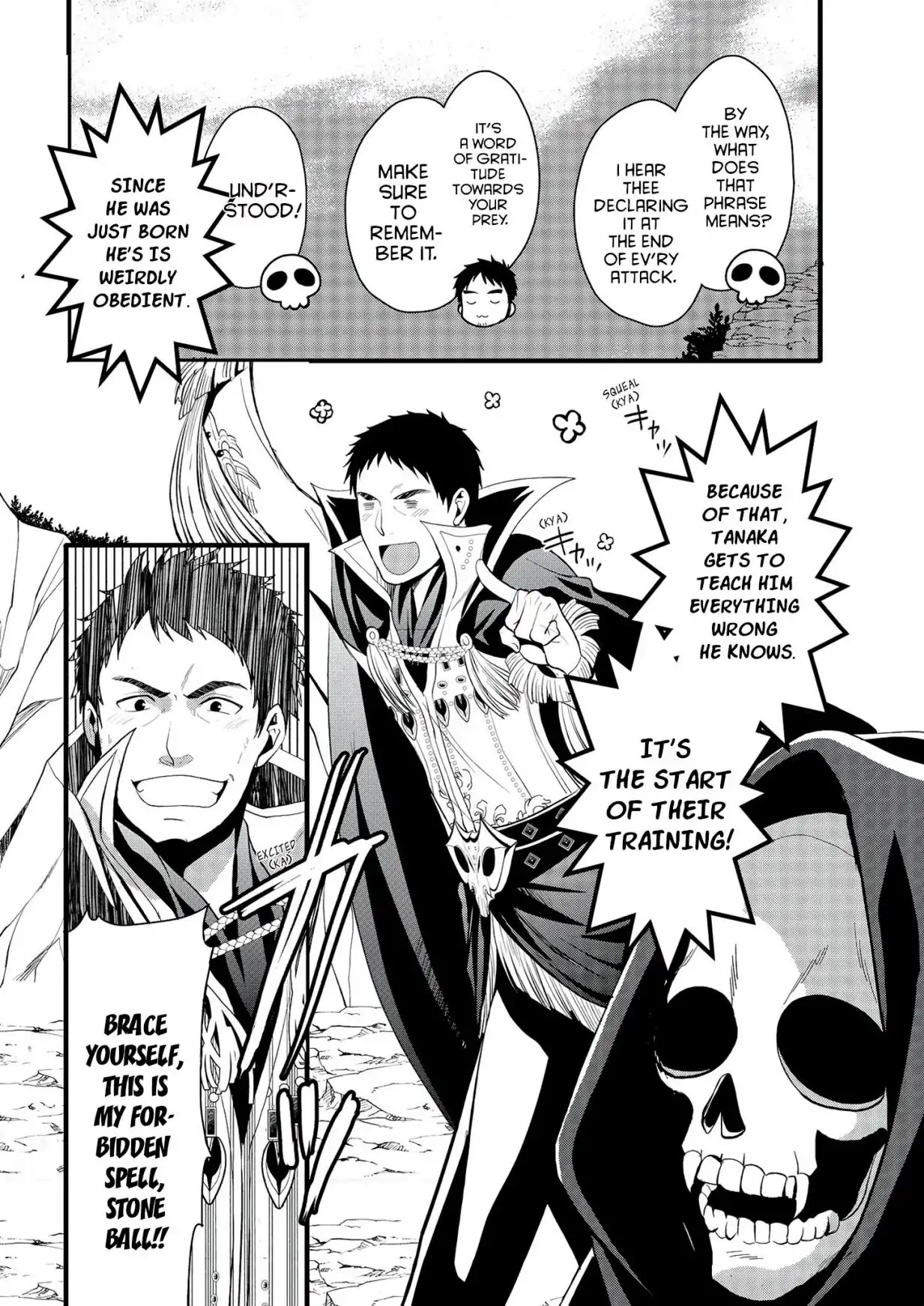 The Rise of Tanaka in Another World Chapter 4 page 4 - Chapter 4: Dragon Slayer