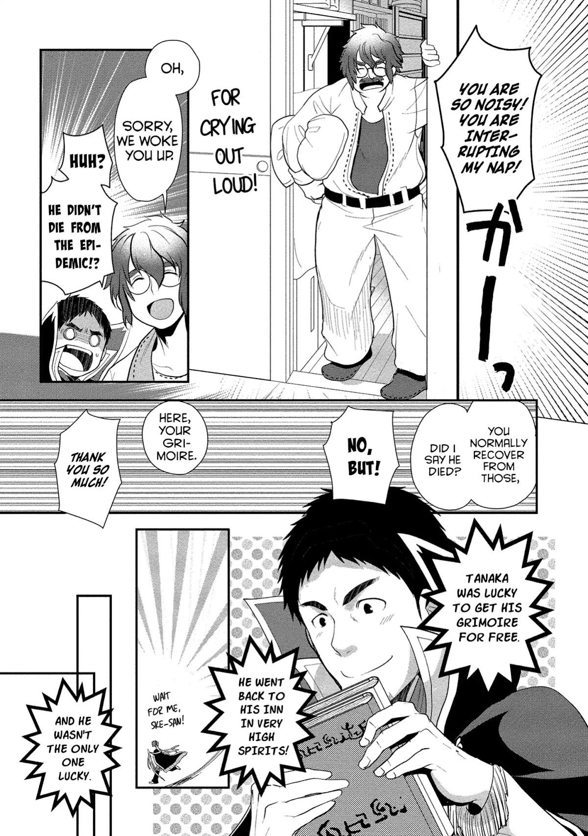 The Rise of Tanaka in Another World Chapter 5 page 14 - Chapter 5: Magic Crystal
