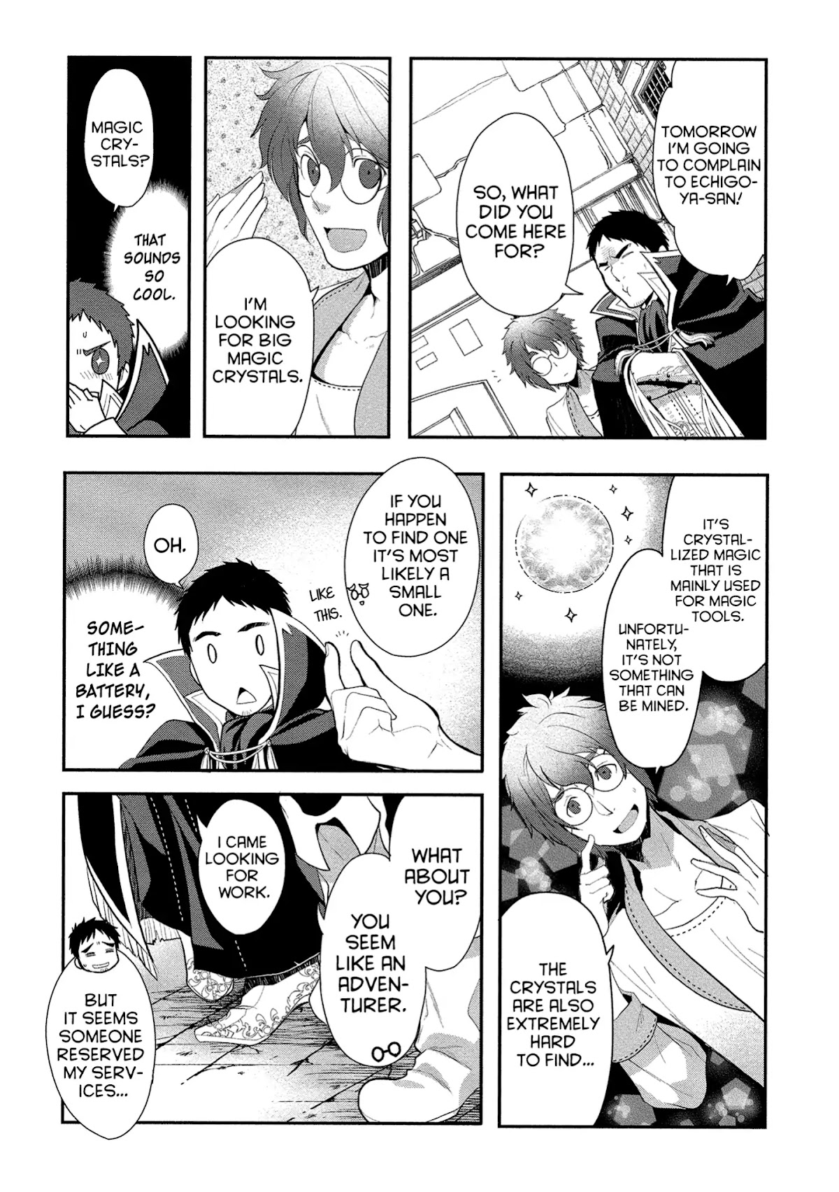 The Rise of Tanaka in Another World Chapter 5 page 3 - Chapter 5: Magic Crystal