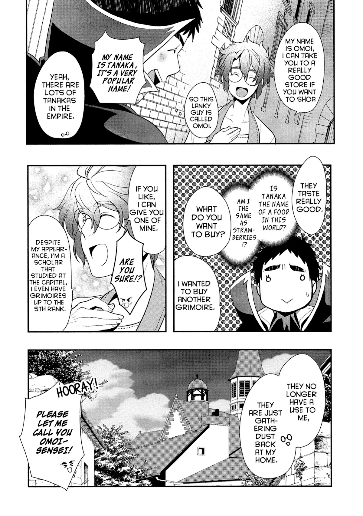 The Rise of Tanaka in Another World Chapter 5 page 5 - Chapter 5: Magic Crystal