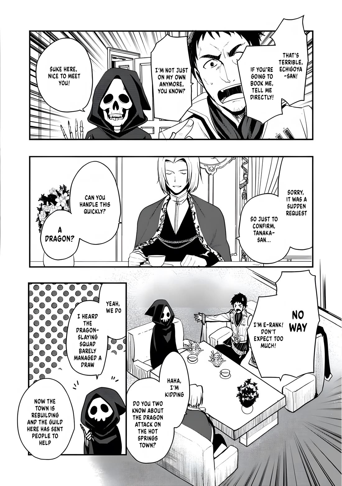 The Rise of Tanaka in Another World Chapter 6 page 2 - Chapter 6: Training and Mythg