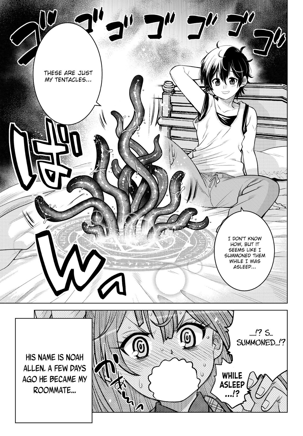 The Rise of the Tentacle Magician Chapter 1 page 6 - Chapter 1: The arrival of the tentacle mage