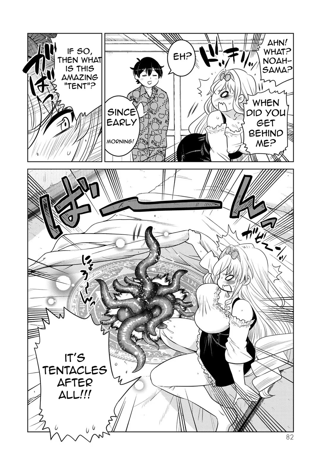 The Rise of the Tentacle Magician Chapter 11 page 8 - Chapter 11: Inferno