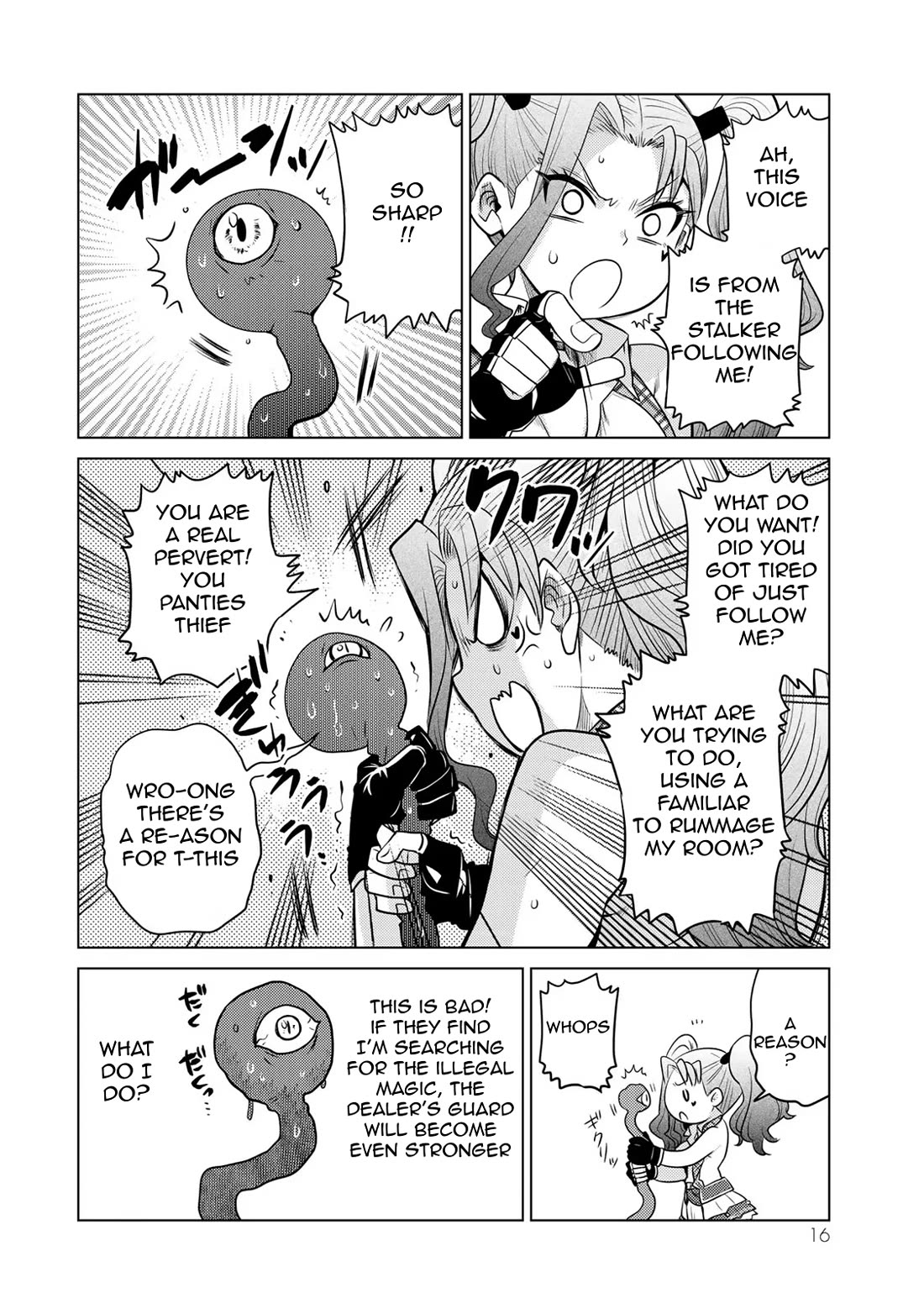 The Rise of the Tentacle Magician Chapter 12 page 14 - Chapter 12: Illegal Breast Violation