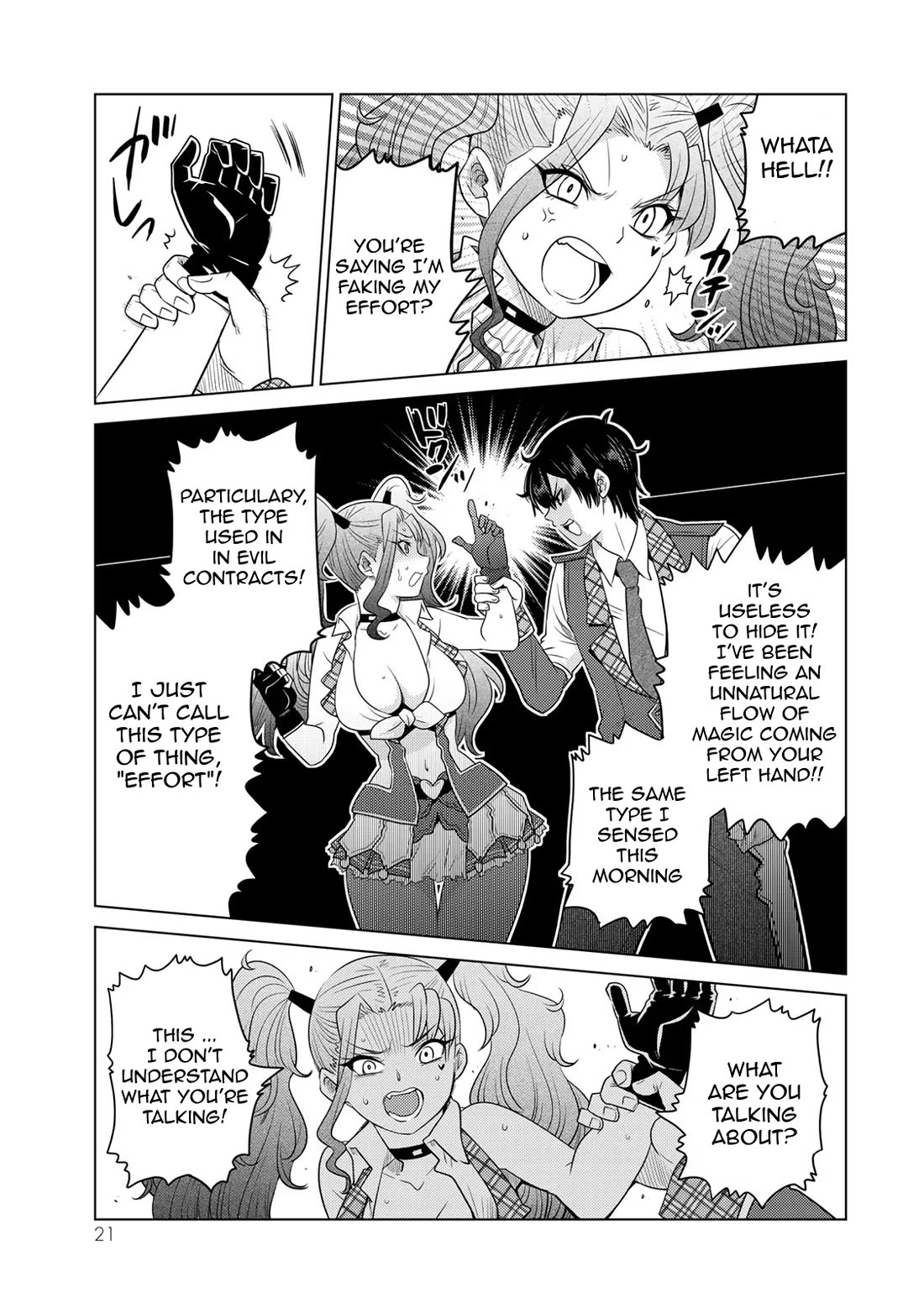 The Rise of the Tentacle Magician Chapter 12 page 19 - Chapter 12: Illegal Breast Violation