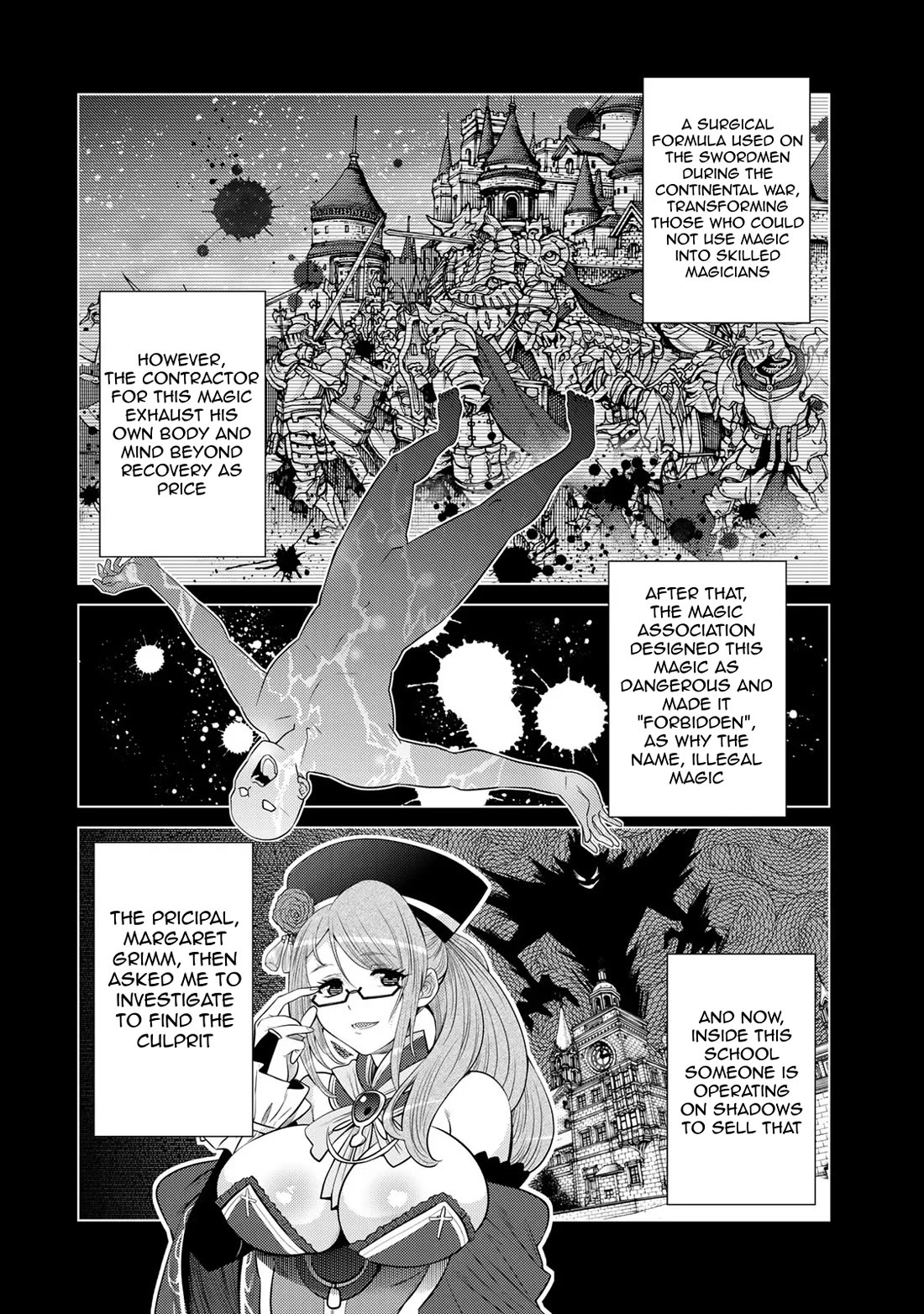The Rise of the Tentacle Magician Chapter 12 page 4 - Chapter 12: Illegal Breast Violation