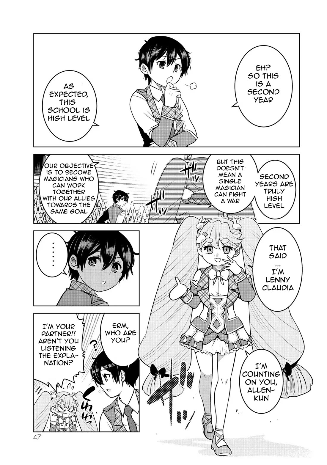 The Rise of the Tentacle Magician Chapter 13 page 7 - Chapter 13: The Exam Starts