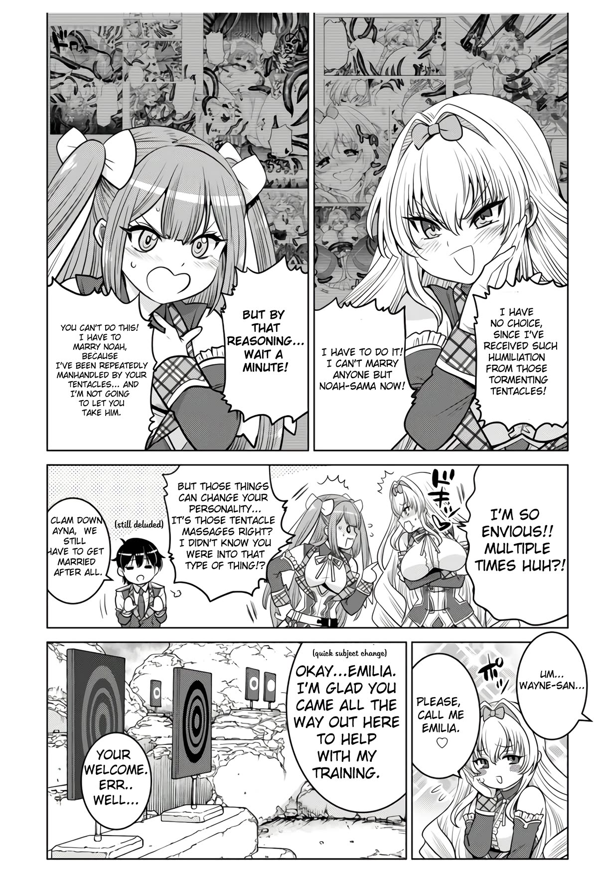 The Rise of the Tentacle Magician Chapter 5.1 page 8 - Chapter 5.1: Reverse Engineering of Emilia