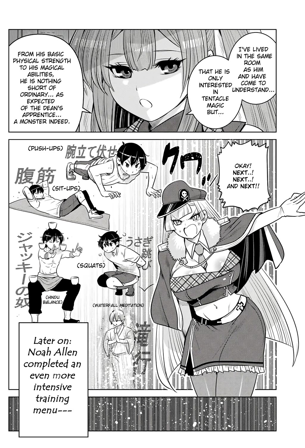 The Rise of the Tentacle Magician Chapter 7.1 page 10 - Chapter 7.1: Survival Dance