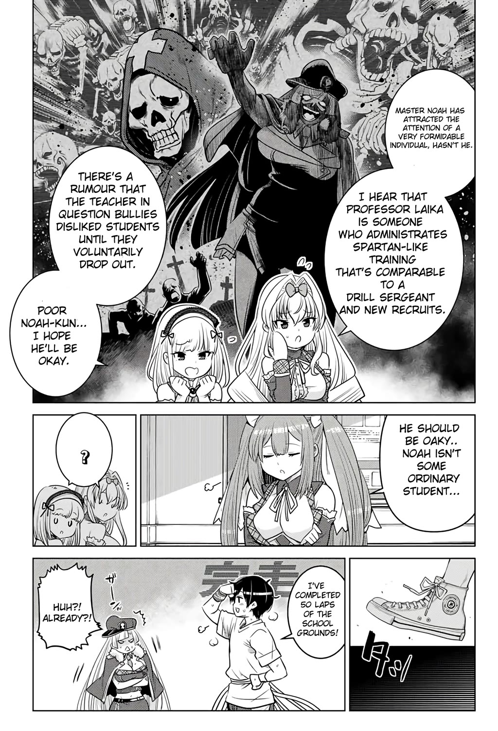 The Rise of the Tentacle Magician Chapter 7.1 page 9 - Chapter 7.1: Survival Dance