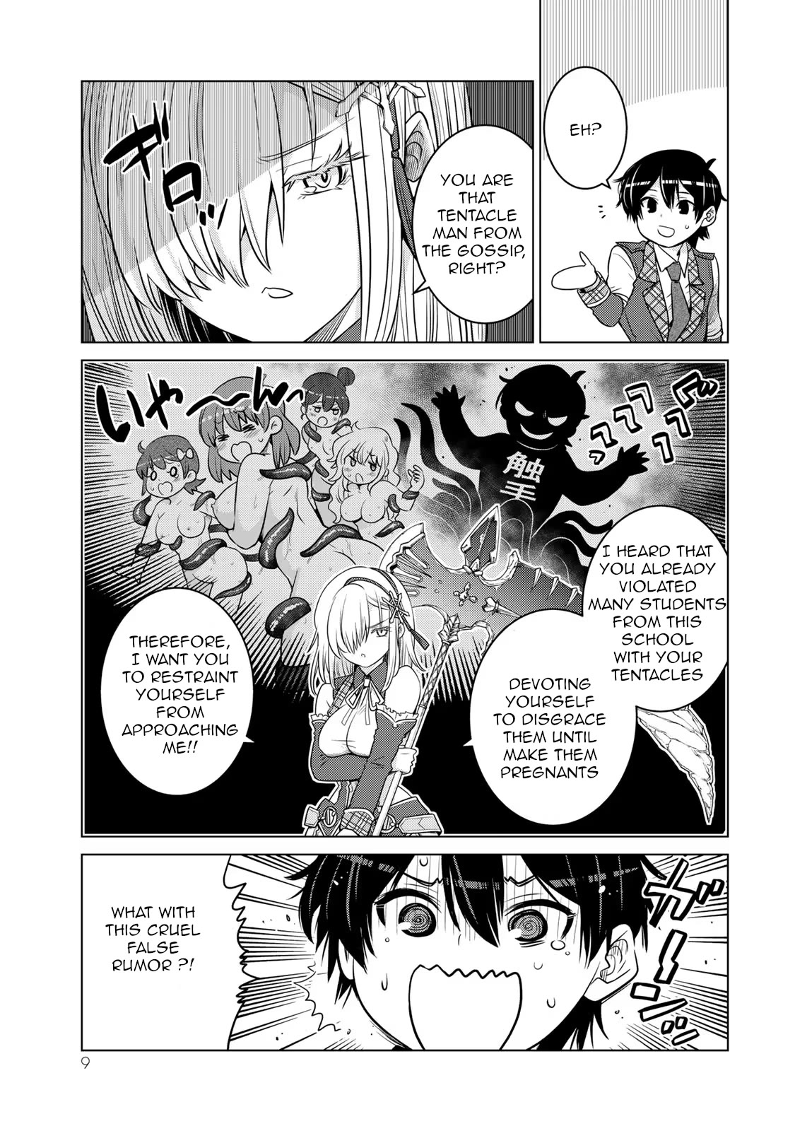 The Rise of the Tentacle Magician Chapter 9 page 9 - Chapter 9: Basic Instinct