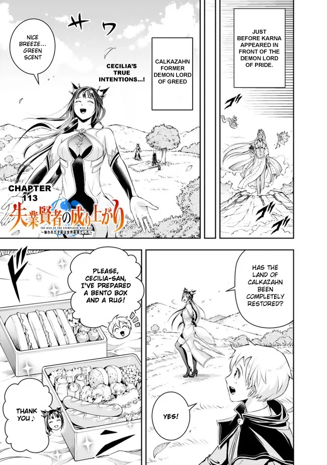 The Rise of the Unemployed Wise Man Chapter 113 page 3 - Chapter 113
