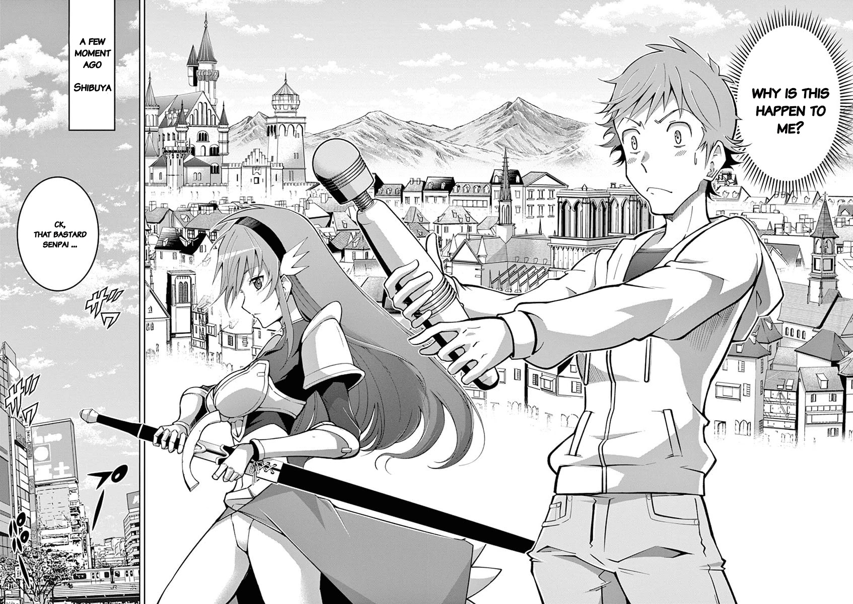The Rising Of The Vibrator Hero Chapter 1 page 2 - Chapter 1: Something's rising and it isn't the shield hero (seriously)
