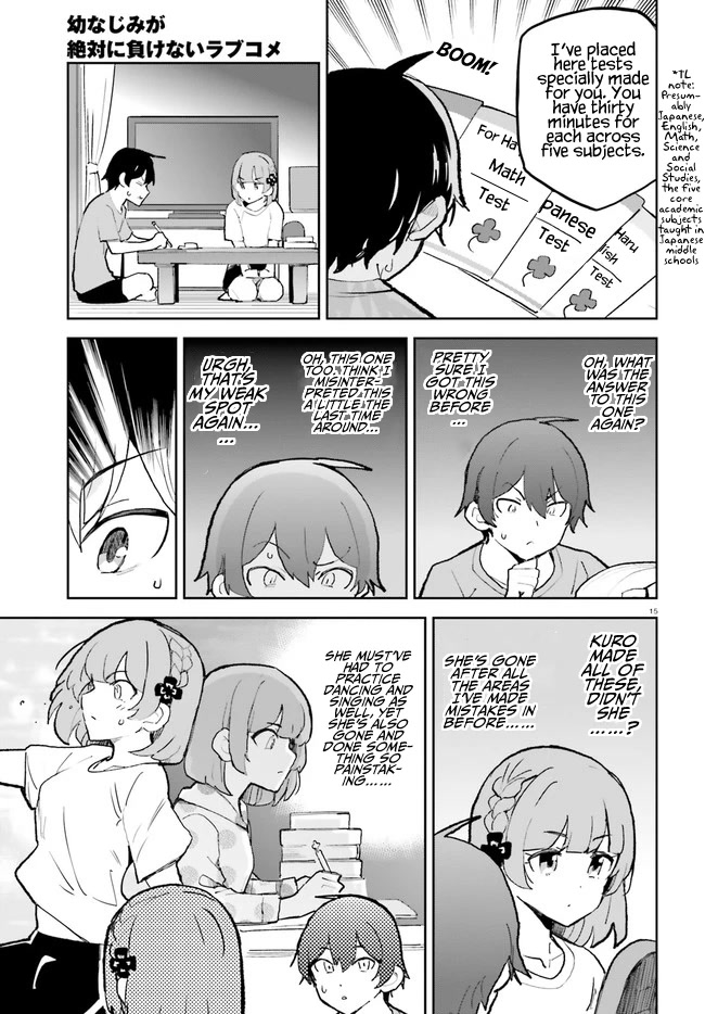 The Romcom Where The Childhood Friend Won't Lose! Chapter 32 page 15 - Chapter 32