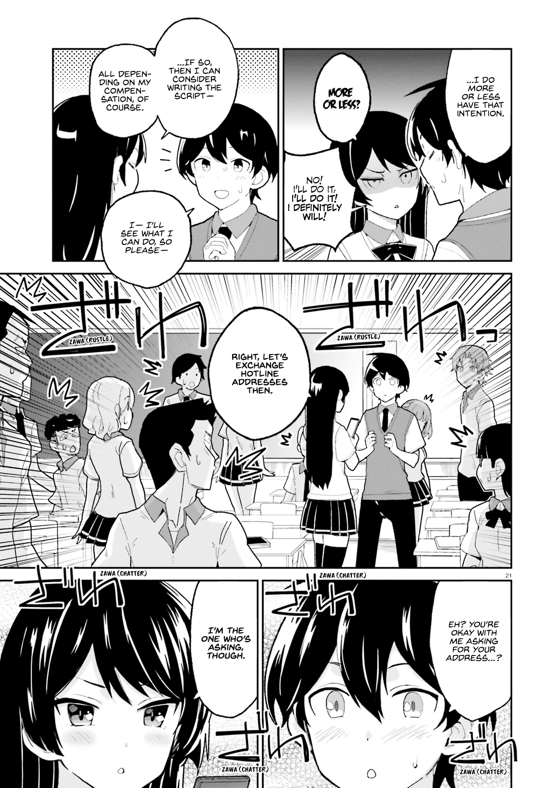 The Romcom Where The Childhood Friend Won't Lose! Chapter 4 page 21 - Chapter 4