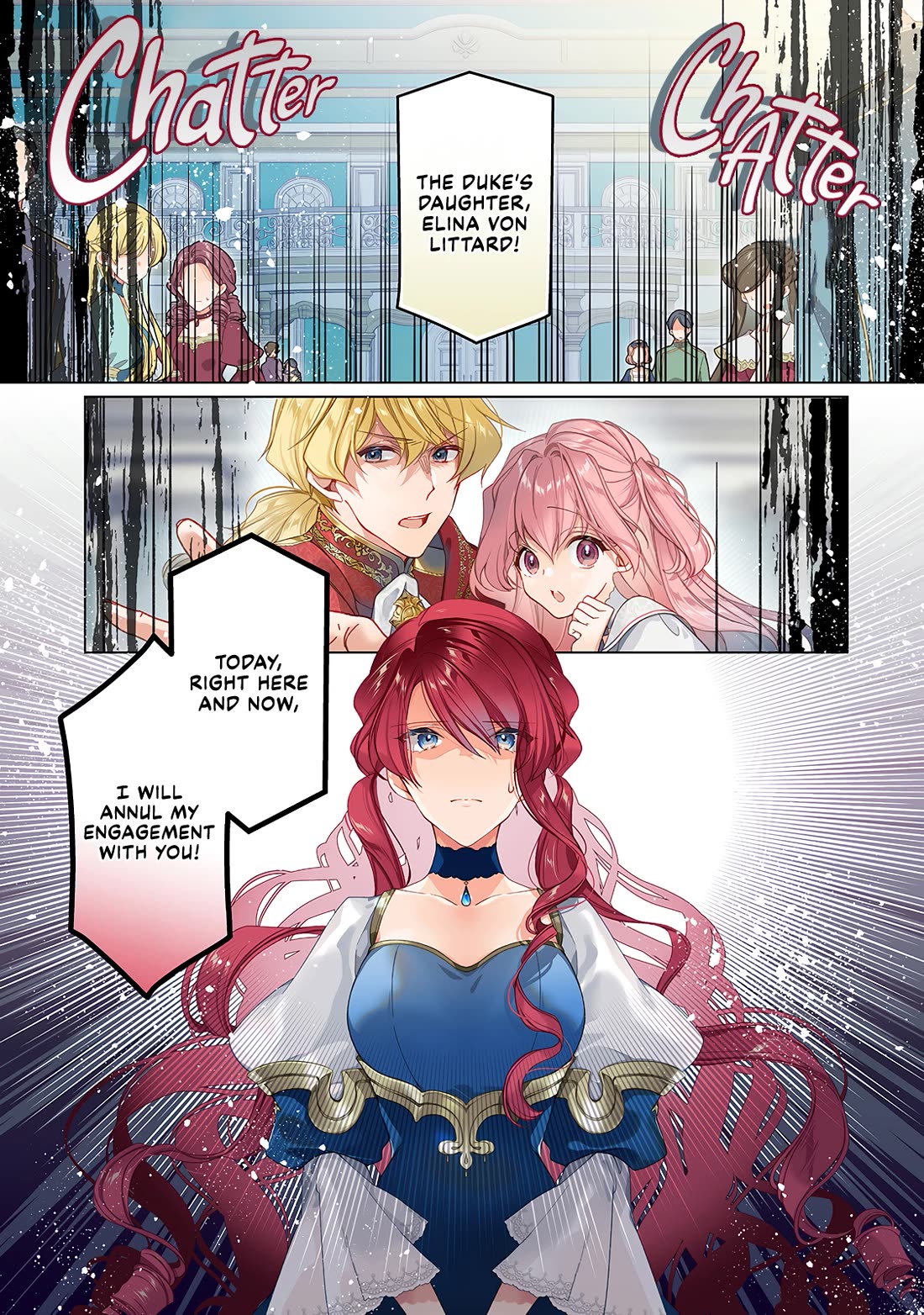 The Rubelia Kingdom's Tale ~ I Ended Up Cleaning My Younger Cousin's Mess ~ Chapter 1 page 1 - Chapter 1: A Change in Daily Life