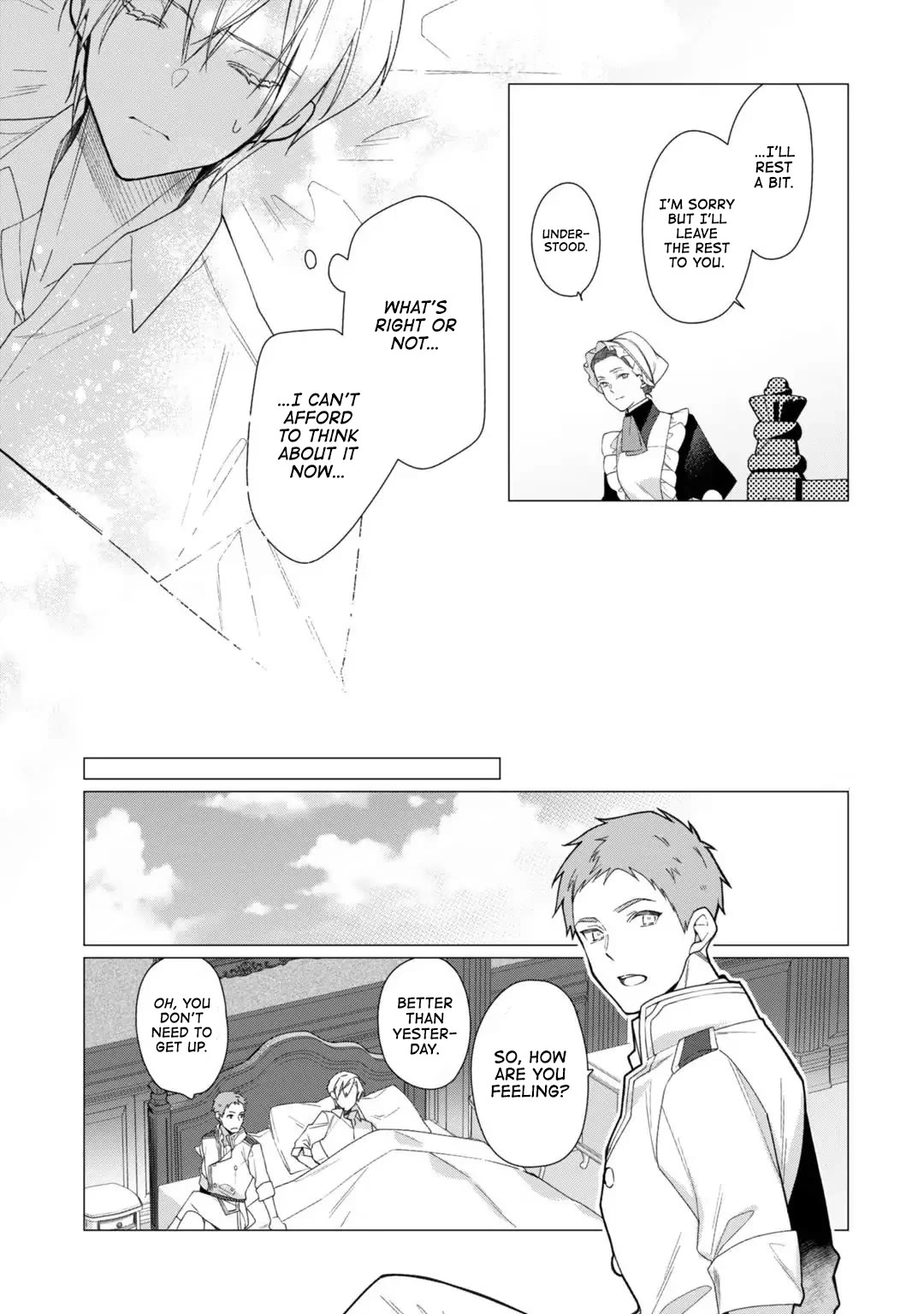 The Rubelia Kingdom's Tale ~ I Ended Up Cleaning My Younger Cousin's Mess ~ Chapter 10 page 10 - Chapter 10: The Prince's Thoughts