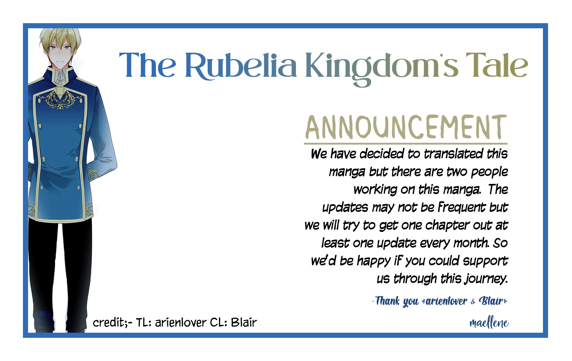 The Rubelia Kingdom's Tale ~ I Ended Up Cleaning My Younger Cousin's Mess ~ Chapter 3 page 26 - Chapter 3