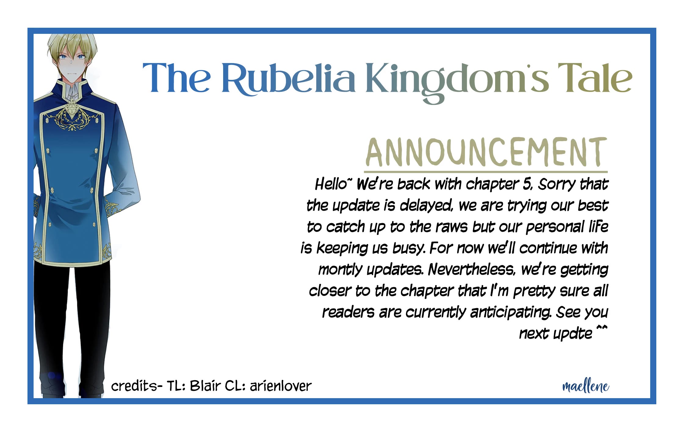 The Rubelia Kingdom's Tale ~ I Ended Up Cleaning My Younger Cousin's Mess ~ Chapter 5 page 26 - Chapter 5