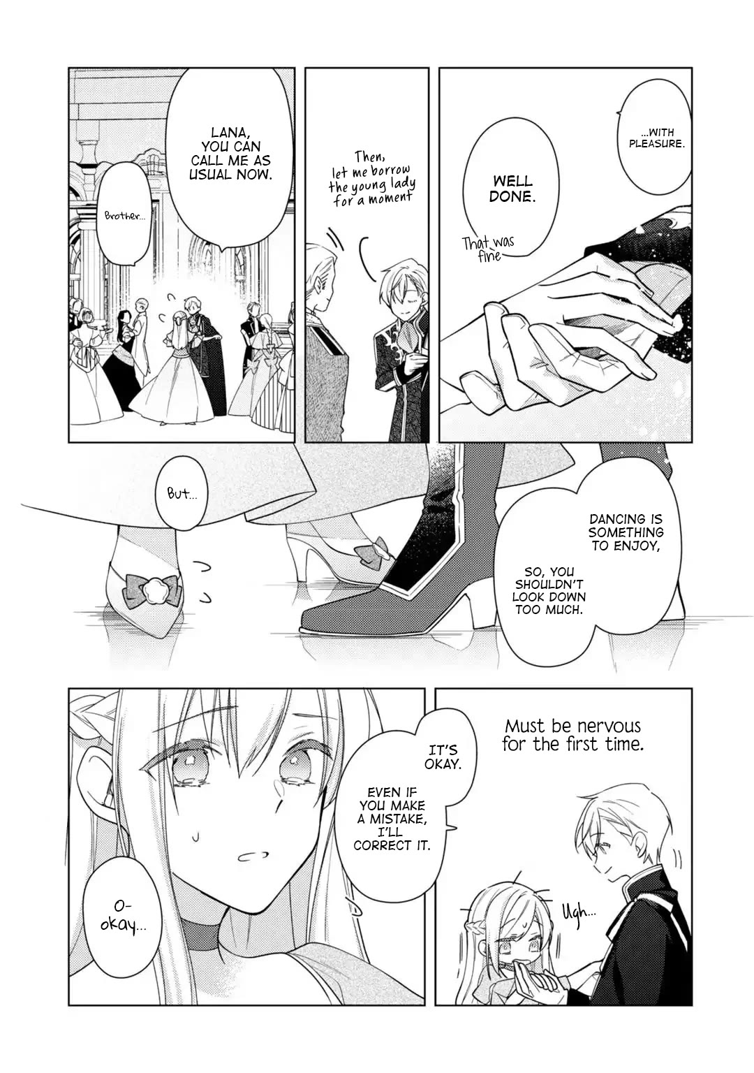 The Rubelia Kingdom's Tale ~ I Ended Up Cleaning My Younger Cousin's Mess ~ Chapter 8 page 14 - Chapter 8: First Dance