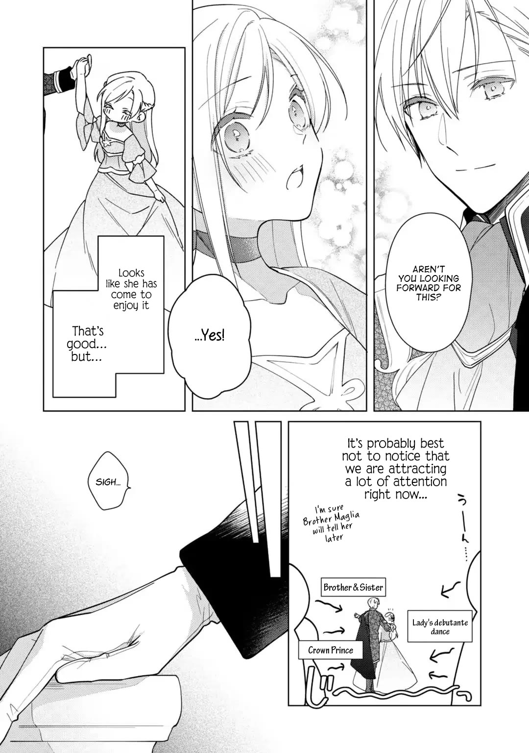 The Rubelia Kingdom's Tale ~ I Ended Up Cleaning My Younger Cousin's Mess ~ Chapter 8 page 15 - Chapter 8: First Dance