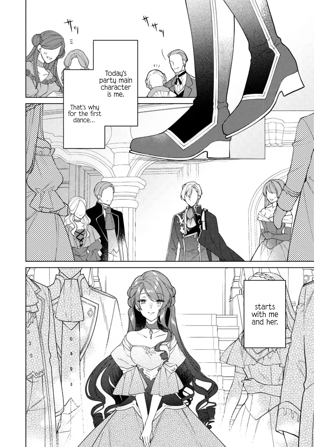 The Rubelia Kingdom's Tale ~ I Ended Up Cleaning My Younger Cousin's Mess ~ Chapter 8 page 3 - Chapter 8: First Dance
